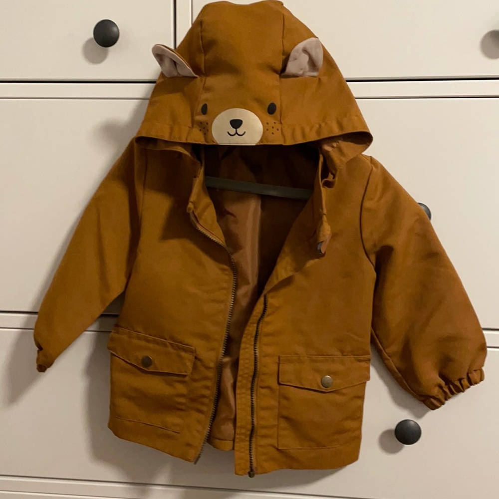 H&M Baby Bear Jacket With Removable Hood